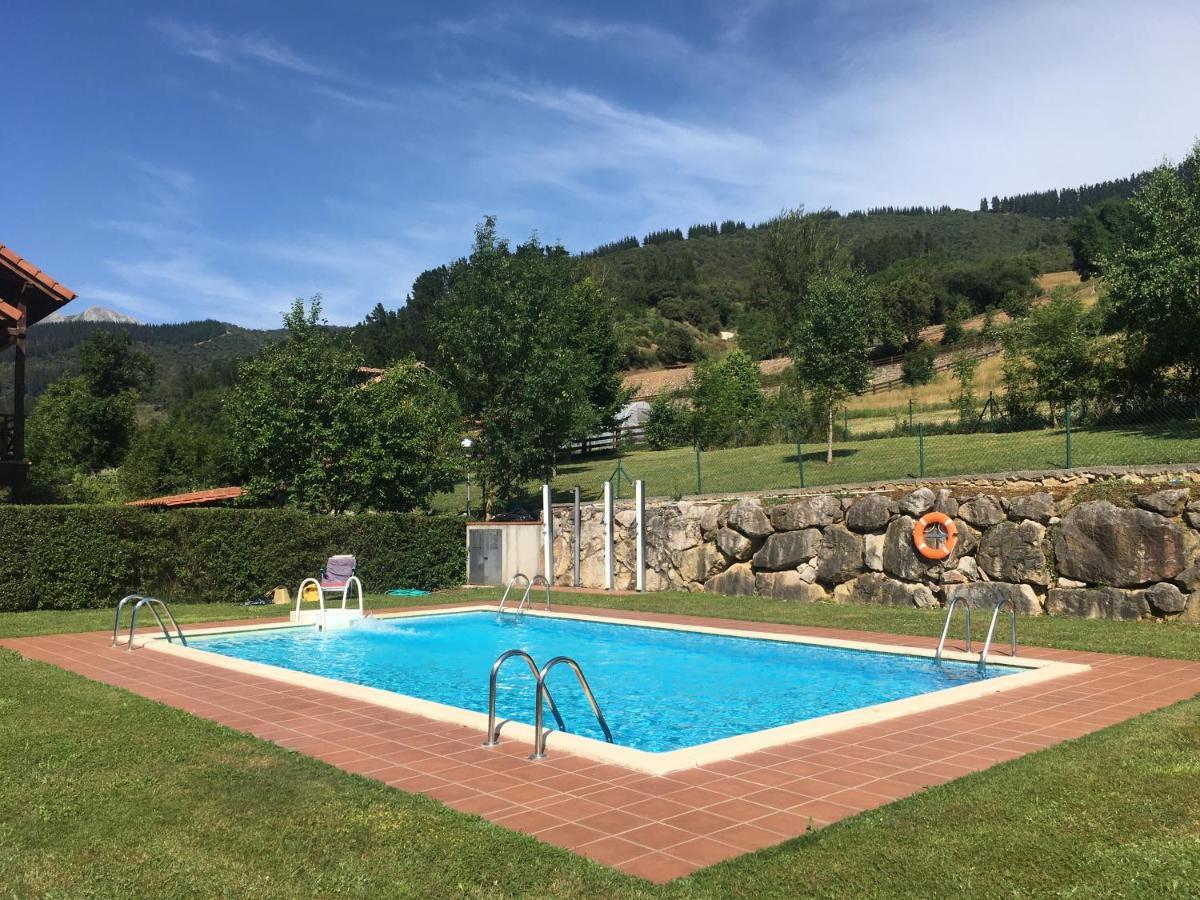 Precioso Chalet Junto A Potes Con Piscina-4 Hab,3 Banos Ох'єдо Екстер'єр фото